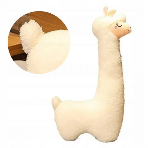  SLATKA ALPACA FLUFFY MEKA MASKOTA LAMA PLIŠANA PLIŠANA IGRAČKA VELIKA S 75 cm