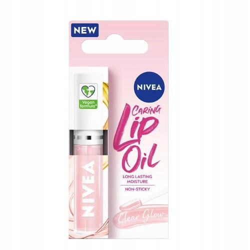  Nivea Caring Lip Oil Clear Glow Hranjivo ulje za usne 5,5 ml