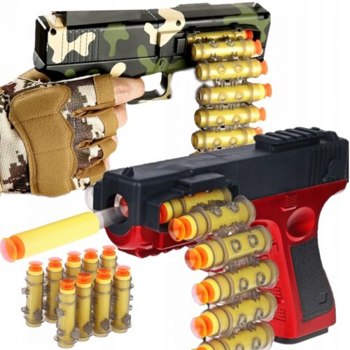  POLUAUTOMATSKI IZBACAČ NERF GLOCK AROW GUN + 20 STRELICA