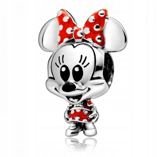  Privjesak SREBRO 925 Charms Bead Disney Minnie Mouse