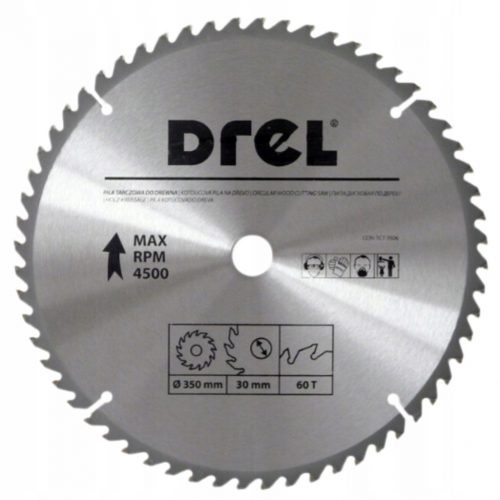  Drel CON-TCT-3506 list pile za drvo 350x30 mm 60T