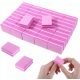  50 x MINI POLISHING BLOCK BUFFER LAK ZA NOKTE PINK 100/180 SET