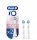  Originalni vrhovi Oral-b iO Ultimate Clean Black, bijeli, 2 komada