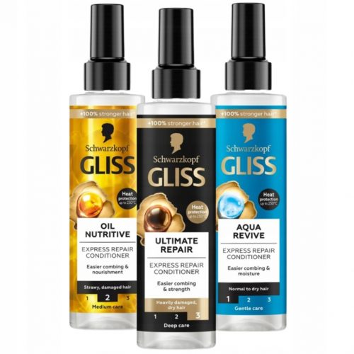  Gliss Ultimate Repair Express mješavina regeneratora 200 ml x3