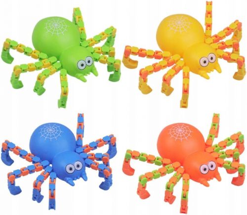  4 kom konvertibilni lanac Pop Spider Igračka za prste DIY