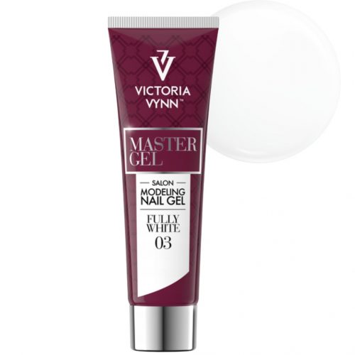  VICTORIA VYNN MASTER GEL ACRYL GEL ZA EKSTENZIJE WHITE 03 FULLY WHITE 60g