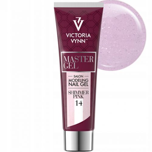  VICTORIA VYNN MASTER GEL ACRYL GEL S ČESTICAMA 14 SHIMMER PINK 60g