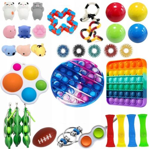  34 Set Squeezable anti-stres squishy igračaka