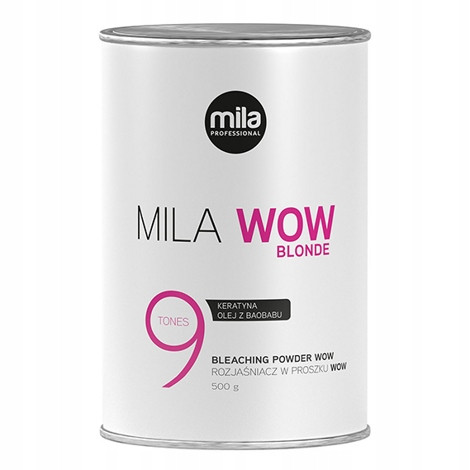  MilaProfessional puder za izbjeljivanje Power Wow posvjetljivač za kosu 9 tonova