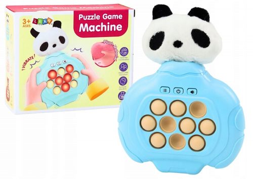  Pop-It Panda igra Plush Blue Arcade Console Pad Vibrations