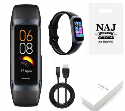  Dječji sat SMARTWATCH AMOLED SMARTBAND FIT TEMPERATURA