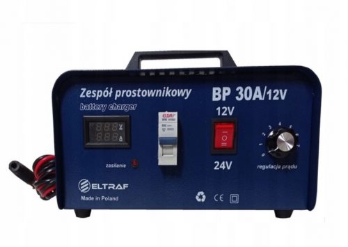  ISPRAVLJAČ 30A 12V/24V U METALNOM KUĆIŠTU