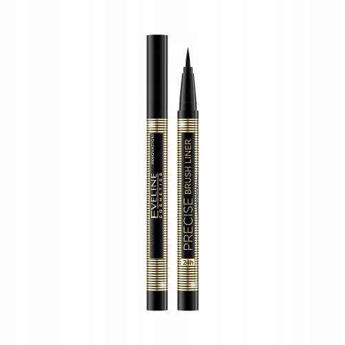  Eveline Cosmetics Precise Brush Liner olovka za oči Deep Black