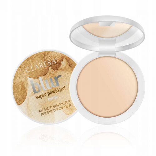  CLARESA BLUR SUPER POW(D)ER BEIGE PRESANI PUDER BEŽ ZAGLAĐUJE I PRISTAJE