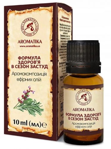  Ulje formule zdravlja u hladnoj sezoni, 10 ml