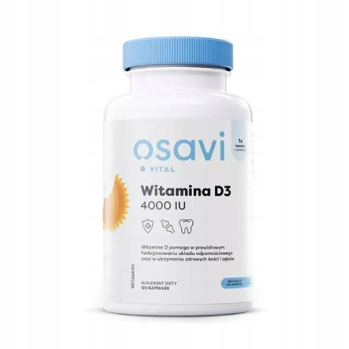  Osavi dodatak prehrani Vitamin D3 4000IU kapsule vitamina D3 120 kom.