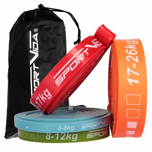  Set Sportvida traka za vježbanje 0-26 kg 4 kom.