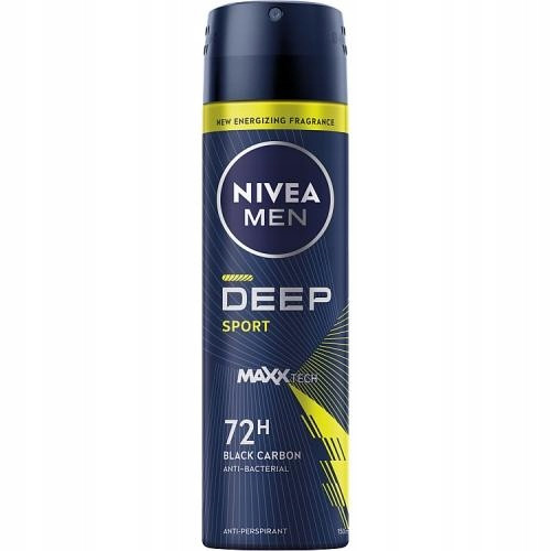  Nivea MEN Deep Sport Antiperspirant sprej 150 ml