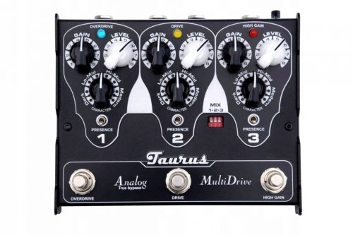  MultiDrive Taurus - OVERDRIVE, DRIVE, HIGH GAIN, gitarska distorzija