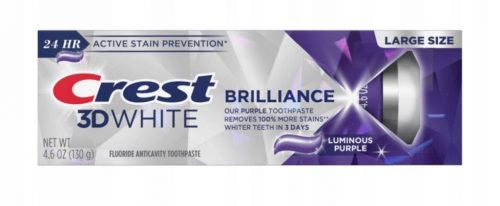  CREST 3D WHITE Brilliance Luminous Purple pasta za zube 130 grama