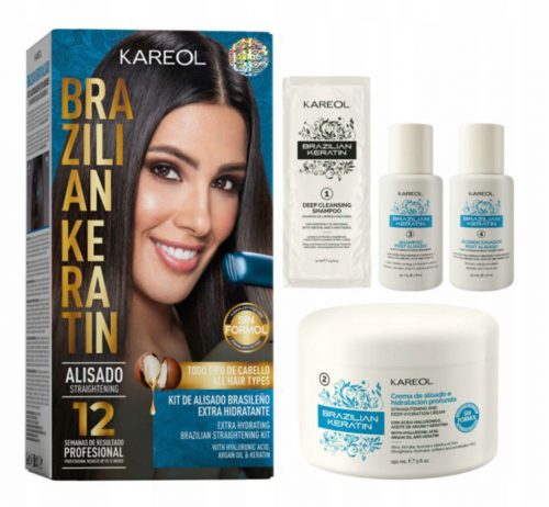  Keratin Keratin Kareol set za ravnanje kose