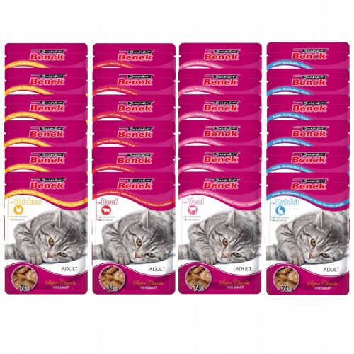  Super Benek wet food teletina 2,5 kg