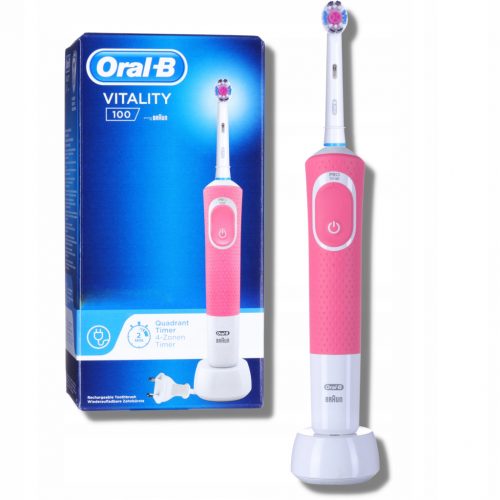  Oral-B Vitality 100 električna četkica za zube, roza