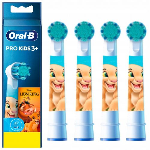  Oral-B EB10 Lion King glava električne četkice za zube za djecu, 4 kom.