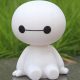  Dekoracija automobila slatka pokretna glava Robot Baymax Doll dekor~4831