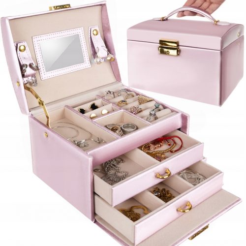  JEWELRY Casket Box Organizer BOX