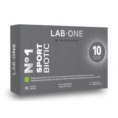  LAB ONE SportBiotic, 30 kapsula