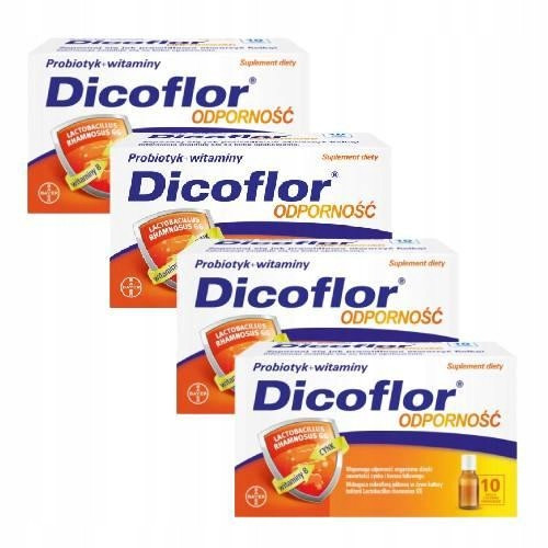 Dicoflor Immunity Dodatak prehrani probiotik + vitamini 109,63g 10 kom.