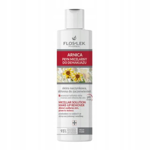  ARNICA Micelarni fluid za skidanje šminke s kože krvnih žila 225 ml - Floslek