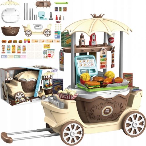  WOOPIE FastFood Shop on Wheels Trolley Suitcase 59 dodataka 4u1