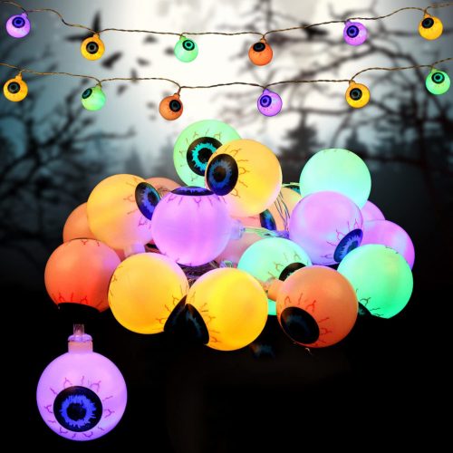  LED HALOWEEN LAMPICE Decorate, Ghost Eye 3M 20LED