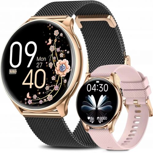  Ženski sat SMARTWATCH Rubicon MENU PL SMS POZIVI UVIJEK PRIKAZ 300mAh