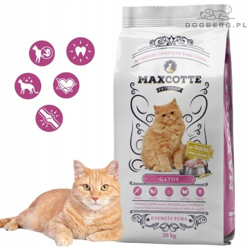 Maxcotte Gatos za mačke 20kg