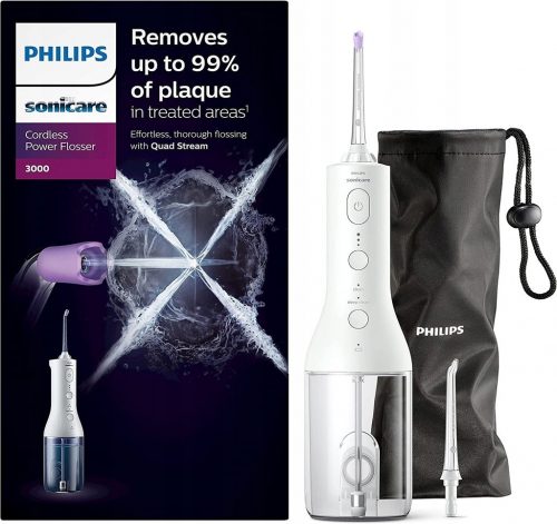  NAVODNJAVANJE PHILIPS SONICARE POWER FLOSSER 3000 HX3826/31 BIJELI BEŽ.