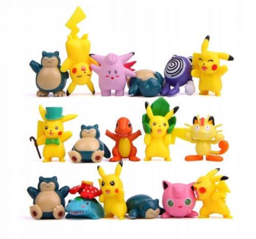  Pokemon figure set od 17 dijelova za djecu kao kolekcionarski dar