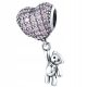  Charms Pave Misiek MODA TRUSKY privjesak