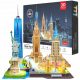  3D PUZZLE PANORAMA GRADA YORKA NEW YORK LED SVJETLO 101 ELEMENT