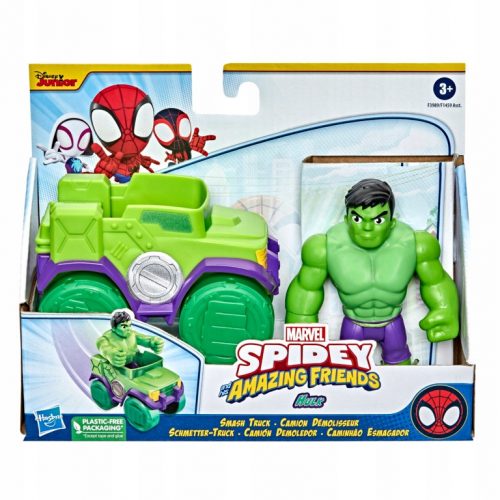  HASBRO SPIDER-MAN SPIDEY HULK S VOZILOM F3989