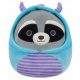  Squishmallows Rocky Raccoon Plush u kostimu čudovišta, 19 cm