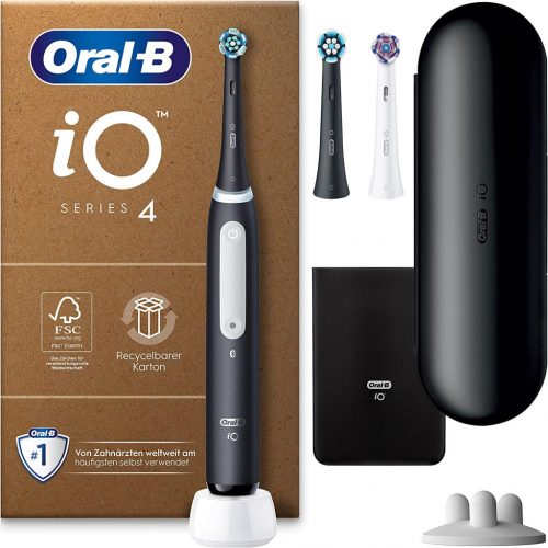  Oral-B iO Technologies SERIES 4 crna električna četkica za zube