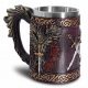  EPIC ŠALICA RED DRAGON NEHRĐAJUĆI ČELIK 400 ML LARP RPG