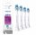  4 x Philips Sonicare G2 Optimal HX9034 vrhovi