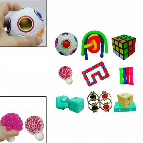  Senzorne Fidget Toys Anti-stres lopte s Fidget S Hand Toys