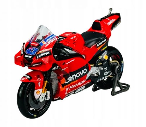  MAISTO DUCATI DESMOSEDICI GP22 #43 MILLER 1:18 MOTO GP MOTOCIKL NOVO 36391