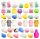  28 KOM SMOOTH ANTI-STRES mochi squishy igračka fidget squishy set