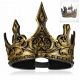  IMPERIAL CROWN cosplay king realističan izgled zlatnih tonova